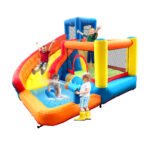 Pula Pula Inflável Com Escorregador E Piscina De Água - Brinquedo Para Festa Infantil Multi Park