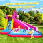 Pula Pula Inflável Com Escorregador E Piscina De Água - Brinquedo Para Festa Infantil Multi Park - Imagem 2