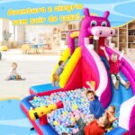 Pula Pula Inflável Com Escorregador E Piscina De Água - Brinquedo Para Festa Infantil Multi Park - Imagem 4