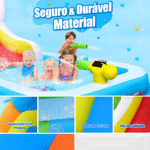 Mult Park Inflável Tobogã Piscina De Bolinhas C/ Motor- Diréto Da Fábrica Promoção - Imagem 6